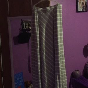 2 maxi skirts and one maxi dress